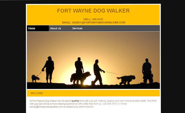 Fort Wayne Dog Walker
