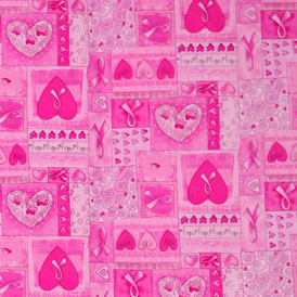 Breast Cancer Awareness Fabric